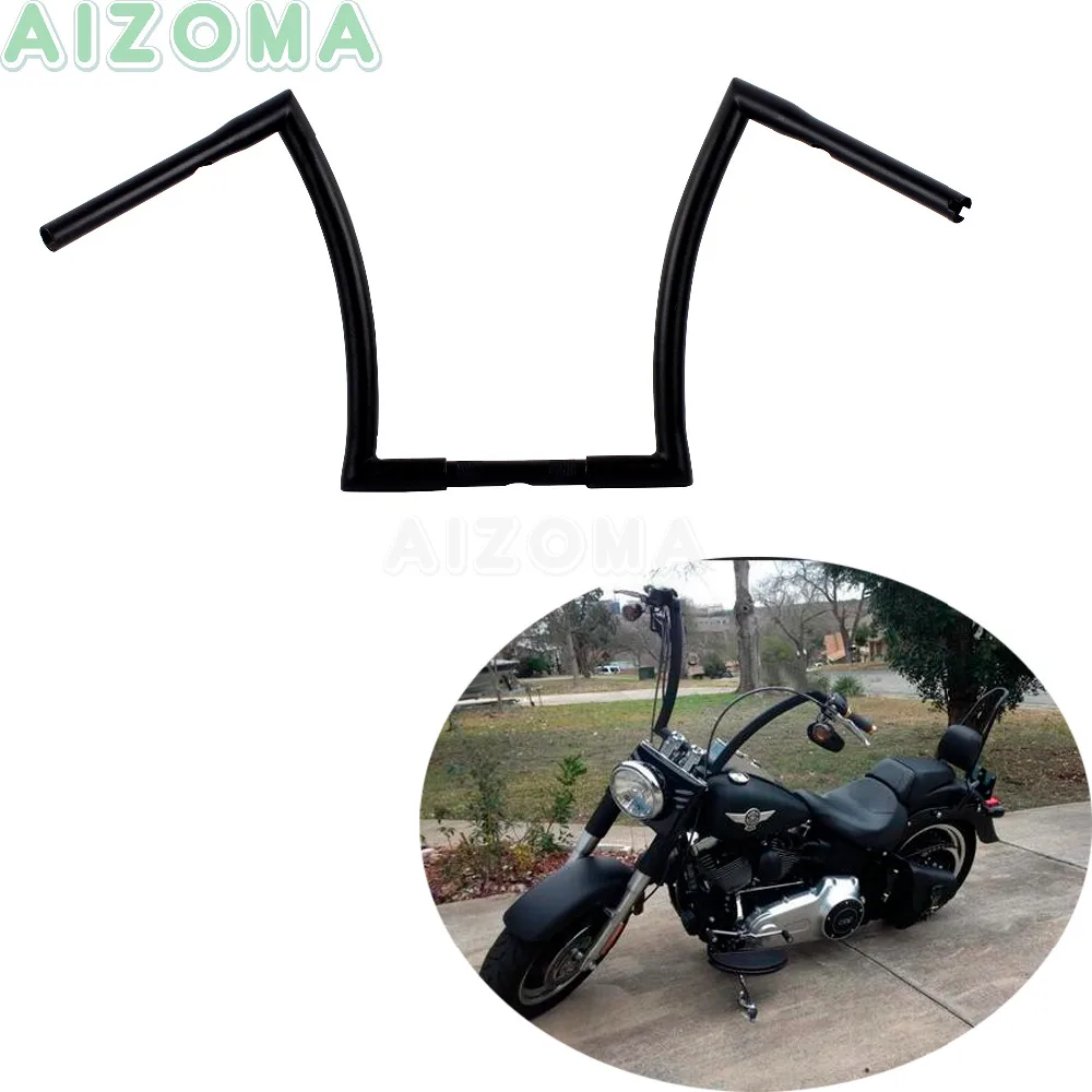 1 1/" Ape вешалки мотоциклетные руль 15" Rise для Harley Sportster XL Softail Slim Bobber Пользовательские широкие 3" ручки