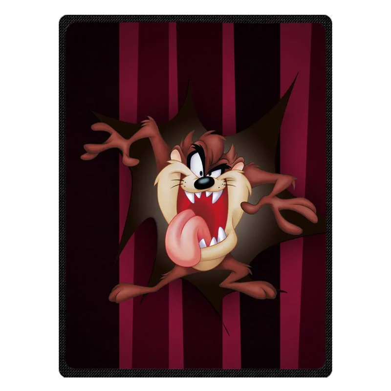 Супер мягкое Tasmanian Devil TAZ фланелевое одеяло для дивана кровати