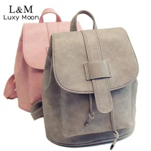 Mujeres Mochila Solid Vintage Mochilas Niñas Mochilas escolares para Adolescentes XA567H Famosa Marca de Cuero de LA PU Mochila mochila Negro