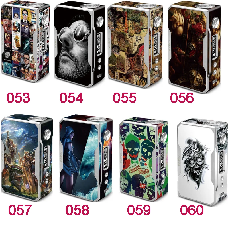 

1PCS E Cigarette Accessory Drag 157W Skin Sticker Protective Sleeve Vape Case PVC Material Cover Stickers For Voopoo 157W Bo