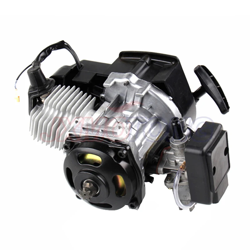 2 тактный двигатель 43cc 47cc 49cc мини квадроцикл карманный велосипед|bike motor engine|bike