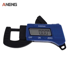 SL010-12-L портативный точный цифровой толщиномер метр металлический тестер микрометр от 0 до 12,7 мм