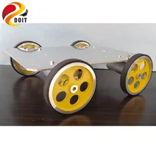 Автомобиль 3540 мотор 95 алюминиевое металлическое колесо Алюминиевый автомобиль шасси робот подшипник 100 кг DIY RC игрушка дистанционное управление Atmega