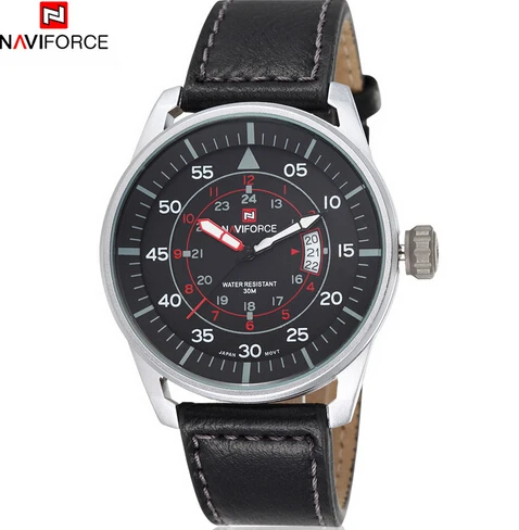

Men Watches Men's Quartz Hour Date Clock Male Leather Sports Watch Casual Military Wrist Watch Relogio Masculino