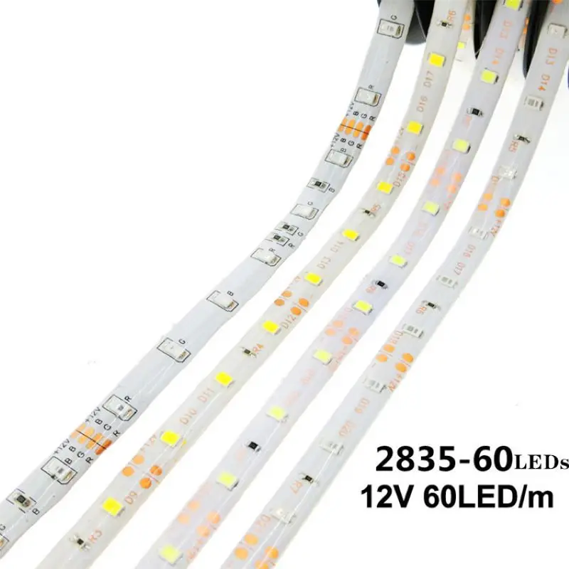 

DC 12V 2835 RGB Waterproof 0.5M - 10 M 12V DC 60LED/M RGB Led Strip Tape Lamp Diode Flexible TV Backlight Home Decoration Lamp