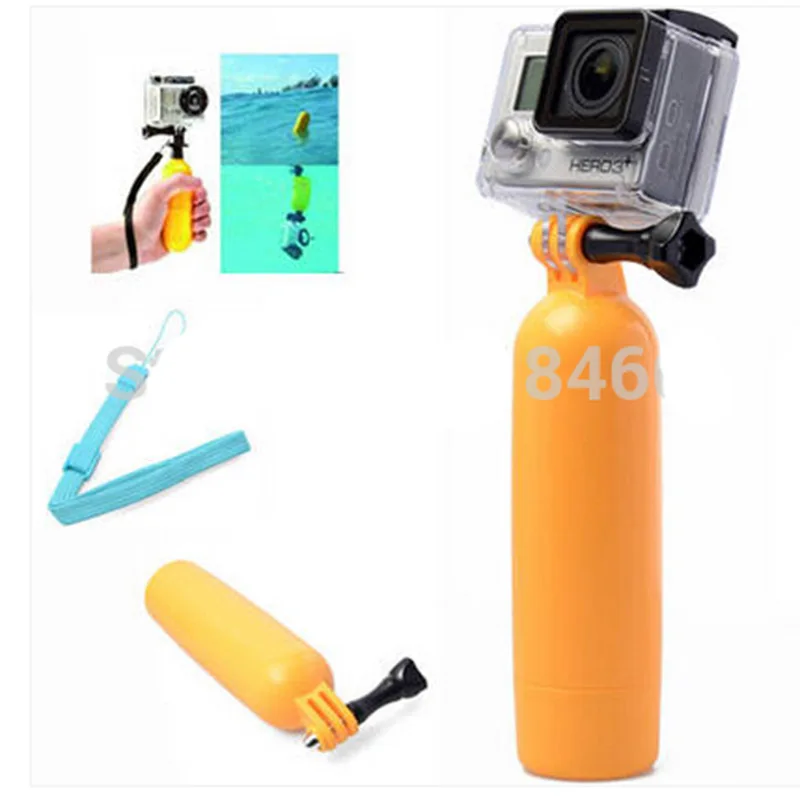 Gopro Accessori Bobber Galleggiante Tenuto In Mano Floaty Grip Stabilizzatore Bobber Monopiede 1/4 Filettatura Per Gopro Hero3 2 1 Sj4000 Sj5000