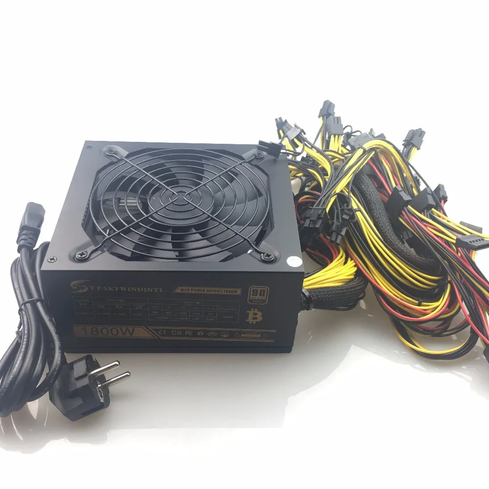 السفينة حرة الكمبيوتر التعدين الطاقة 1800 واط امدادات الطاقة psu pc دعم 8 بطاقة ل مينر جودة عالية امدادات الطاقة ل btc الخ جنة الانتخابات في زنجبار