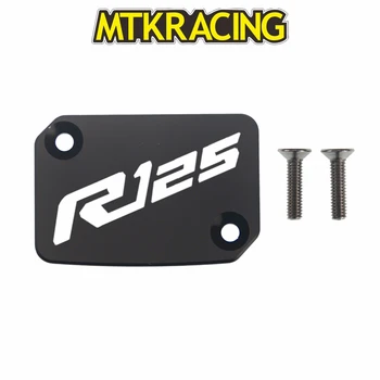 

MTKRACIN CNC Aluminum Motorcycle Brake Fluid Fuel Reservoir Tank Cover Cap FOR Yamaha YZF R125 2018-2019