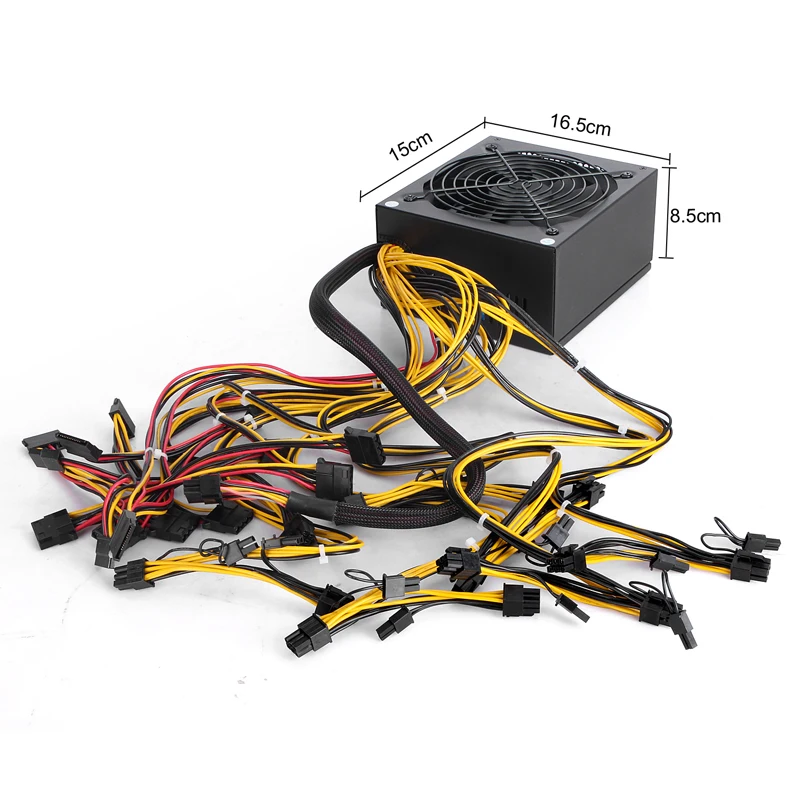 1600 Вт PC Питание для бп Antminer S7 S9 L3 + D3 A4 A6 741 E9 Шахтер машина сервера добыча доска Bitmain