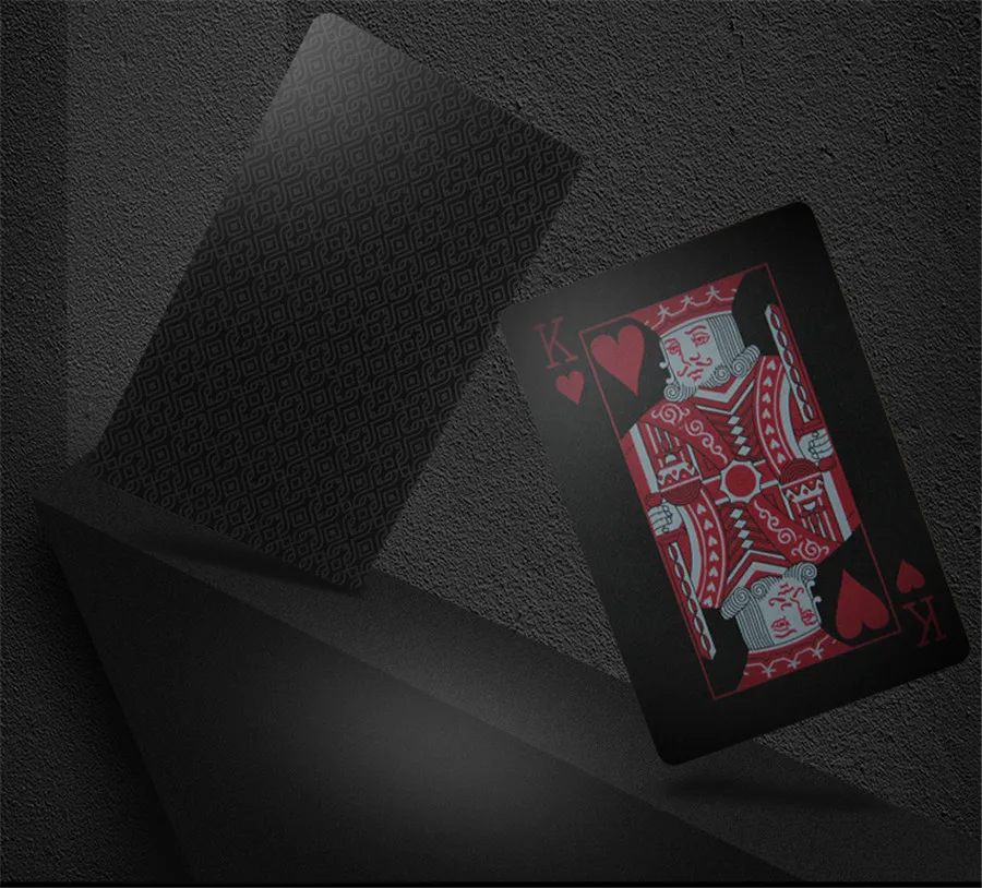 Durable PVC Waterproof Magic Playing Cards Poker Game Deck 54pcs Poker Set Board Game Plastic Magical Poker Card (12)
