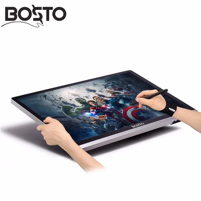 BOSTO KINGTEE 22HD mini, 2" Full панель HD IPS полный угол с ручкой без батареи/есть ластик функция на ручке, планшет монитор