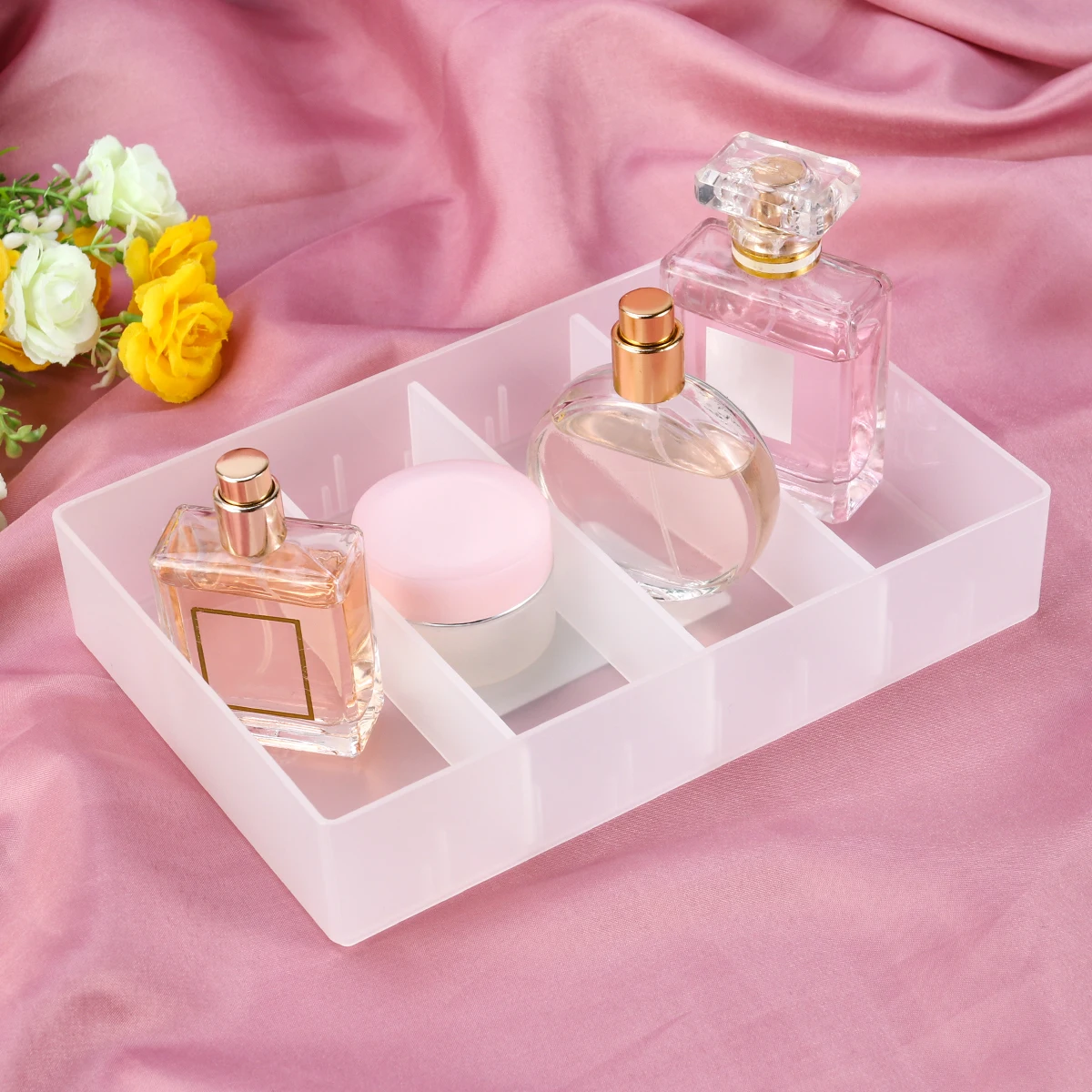 ماكياج صندوق تخزين بلاستيكي التجميل درج مكتب للإزالة المنظم صندوق مجوهرات أظافر سطح المكتب الحاويات المطبخ صندوق تخزين