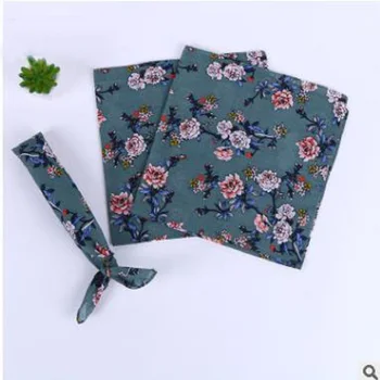 

12 pcs/lot 100% cotton printed fashion women headscarves