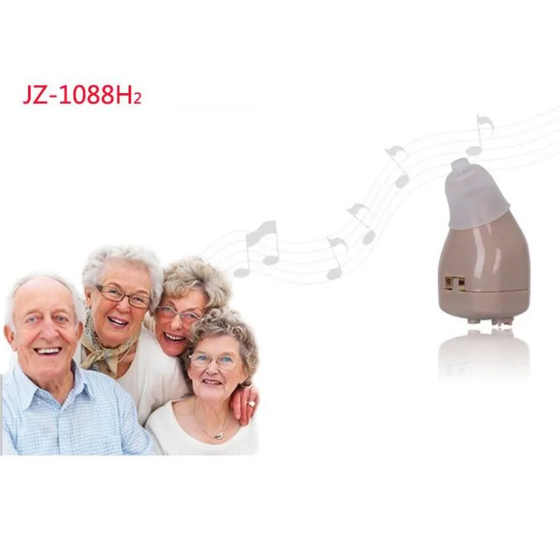 

Mini Invisible Hearing Aid For The Elder Sound Amplifier Rechargeable In Ear Hearing Aid JZ-1088H2