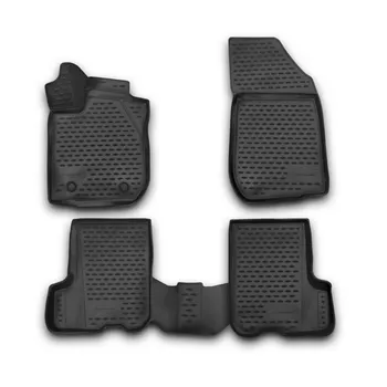 

For Renault Sandero 2014-2018 3D floor mats into saloon 4 pcs/set Element NLC3D4132210K