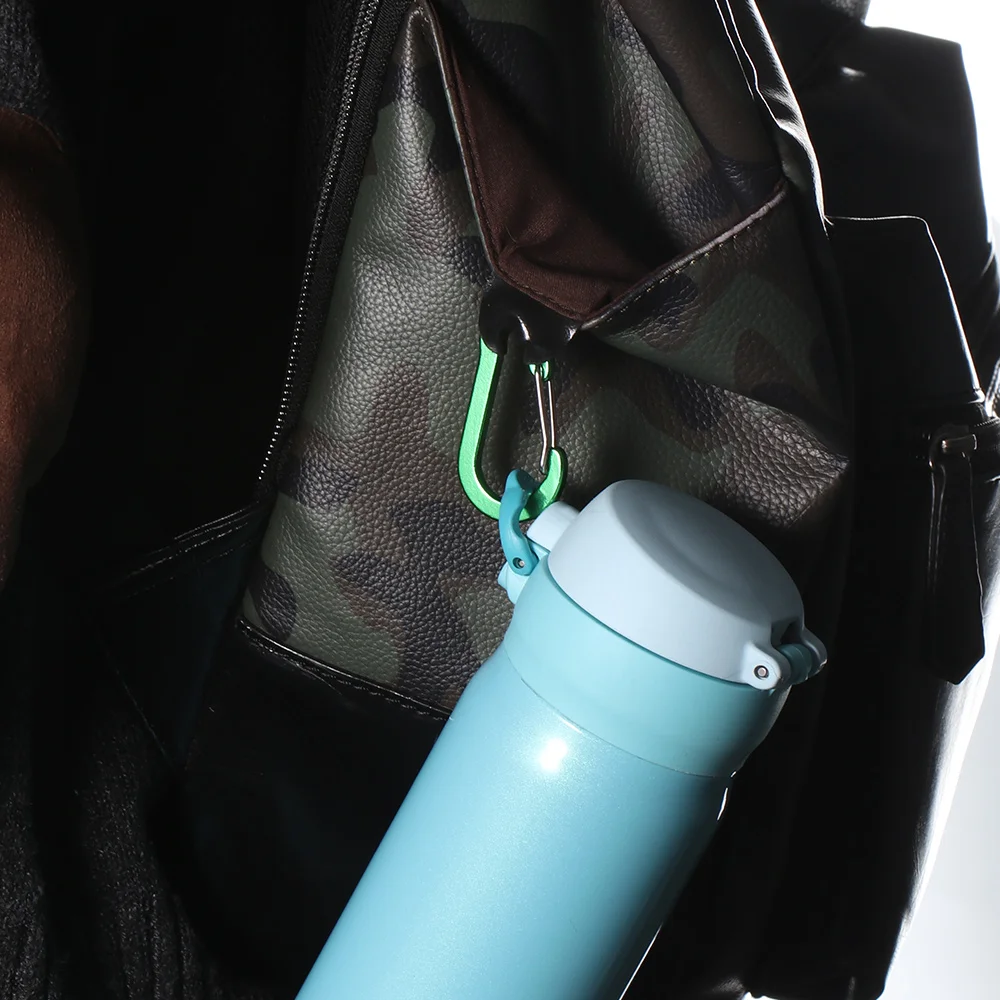 Carabiner Belt Clip Carabiner Clips Keychain Carabiner Whistle Keychain Key Chain Clip Tactical Keychain 5PCs Aluminum Alloy Carabiner Camping Safety Buckle Climbing Button Booms Fishing Hook Snap Clip Backpack Keychain