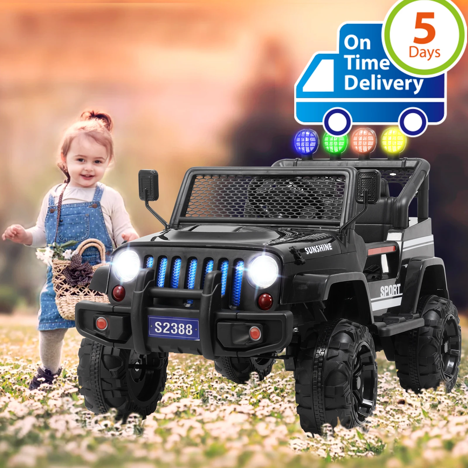 uenjoy jeep charging