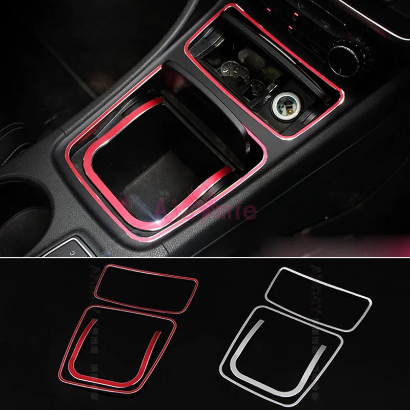 Accessories For Mercedes Benz AMG GLA 260 CLA A200 W176 C117 W117 X156  Storage Box Cover Ashtray Trim Chrome Car Styling - AliExpress