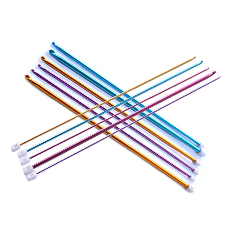 Looen-Brand-Hot-Selling-Practical-11Pcs-2-0-8-0MM-Multicolour-Aluminum-Tunisian-Afghan-Crochet-Hook (1)