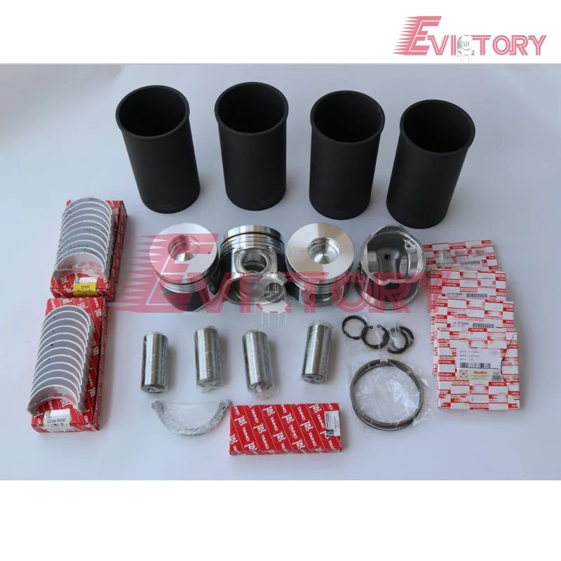 Для Isuzu rebuild kit 4HE1-TC 4HE1 4HE1T поршень + кольцо вкладыш прокладка подшипник | Автомобили