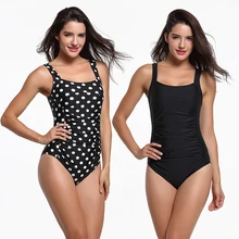 Сексуальный цельный купальный костюм для женщин плюс размер одежда для плавания Ретро Винтажные купальные костюмы Пляжная одежда сплошной цвет купальный костюм Монокини