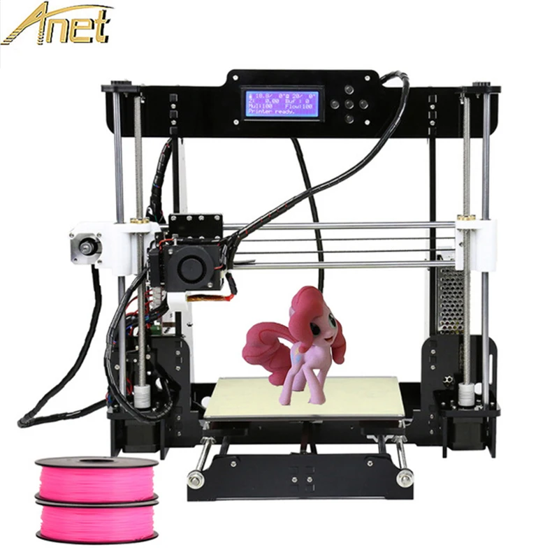 

Factory Wholesale Anet A8 Impressora 3d Fast Speed Prusa i3 3d Auto Leveling Anet A8-L 3d Printers Shenzhen Factory OEM Support