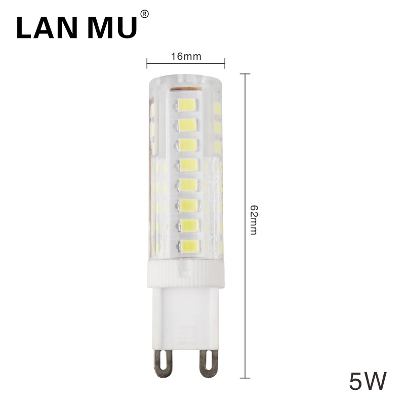 LED G9 Luz de bombilla 3 W 4 W 5 W 7 W SMD2835 Lamparas LED lámpara G9 LED 220-240 V ampolla luces de la lámpara fría/caliente blanco LED G9 Luz de bombilla 3 W 4 W 5 W 7 W SMD2835 Lamparas LED lámpara G9 LED 220-240 V ampolla luces de la lámpara fría/caliente blanco
