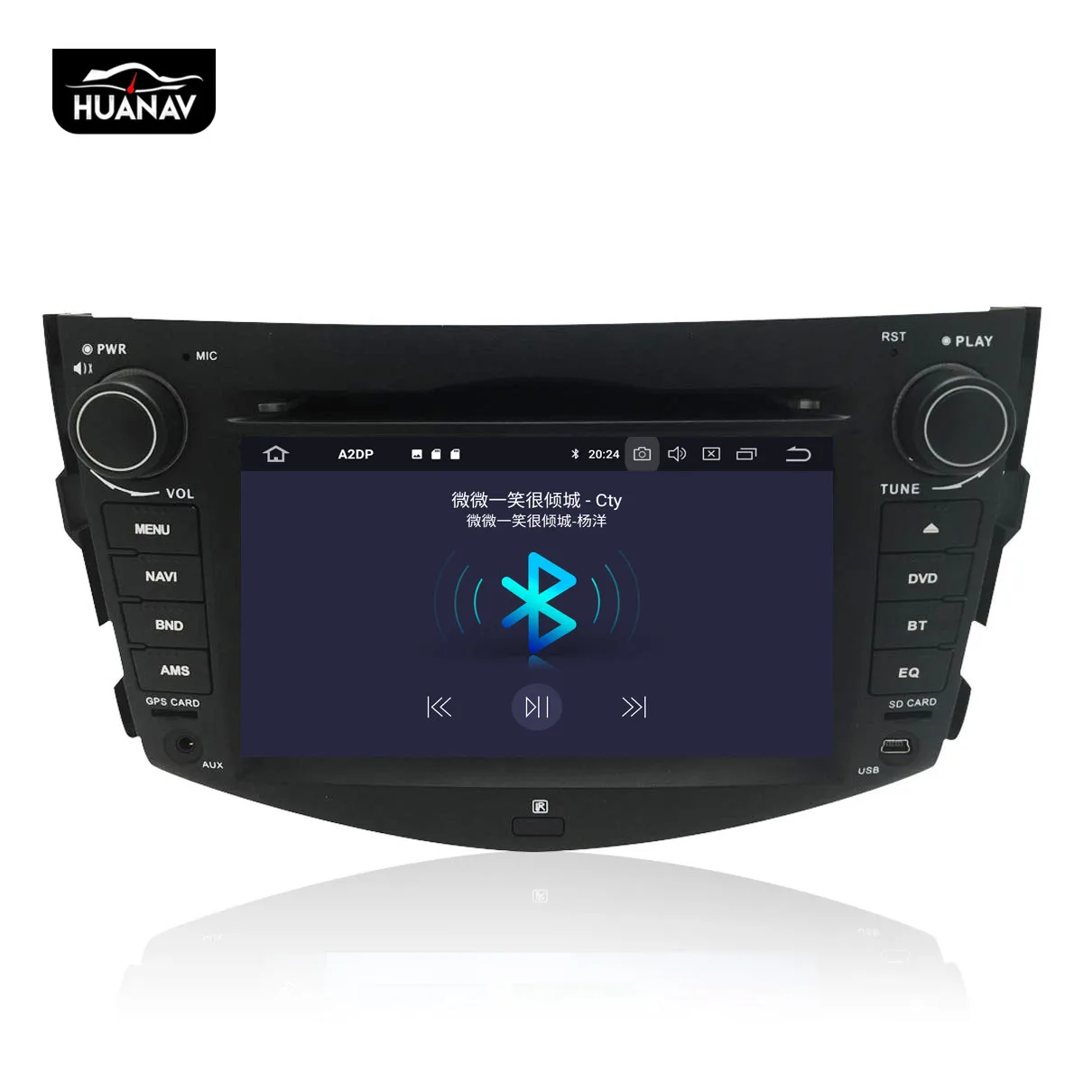 Perfect DSP Newest Android 9.0 Car CD DVD player GPS navigation For Toyota RAV4 2006-2012 car Radio player Multimedia head uint recorder 3