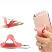 KM05 UVR TPU practical magic phone stand finger holder phone ring stent for iphone