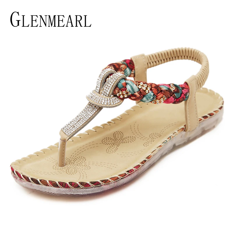 

Woman Shoes Sandals Flip Flops Summer Gladiator Shoes Female Flat Sandals Women Party Sandals Fashion Ladies Shoes Plus Size DE