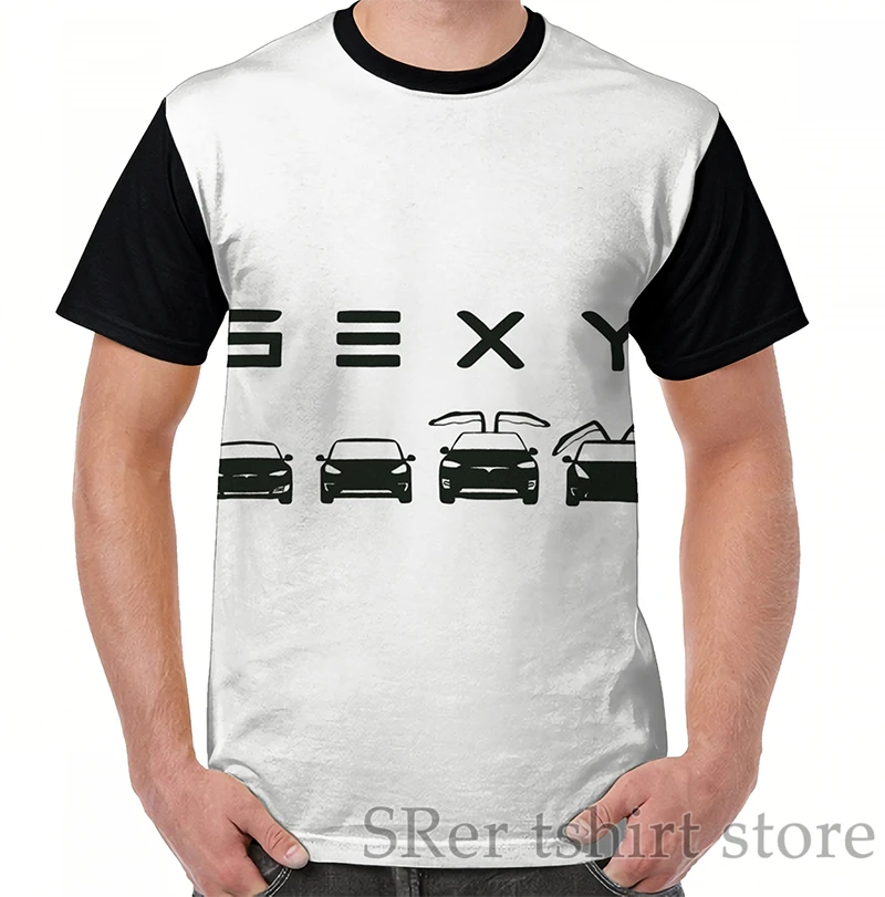 

Funny print men t shirt women Tops tee Sexy tesla Graphic T-Shirt men O-neck Short Sleeve Casual tshirts