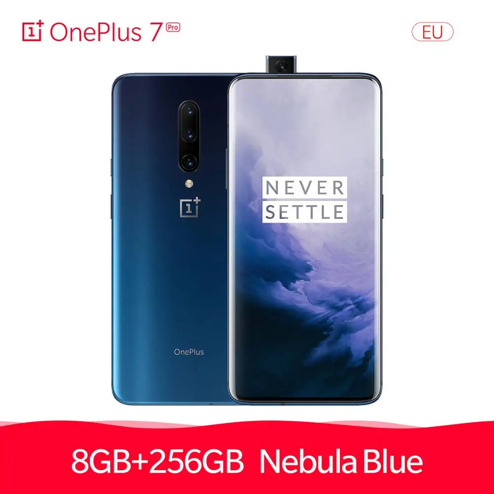 

OnePlus 7 Pro Global Version 6.67" 90GHz 6/8/12GB RAM 128/256GB ROM Snapdragon 855 48MP Smartphone NFC Fingerprint Recognition