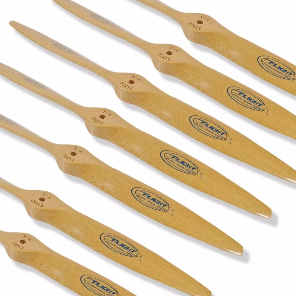 

1PC 19*10 strong wooden CW propeller Gasoline Prop For RC Plane NEW