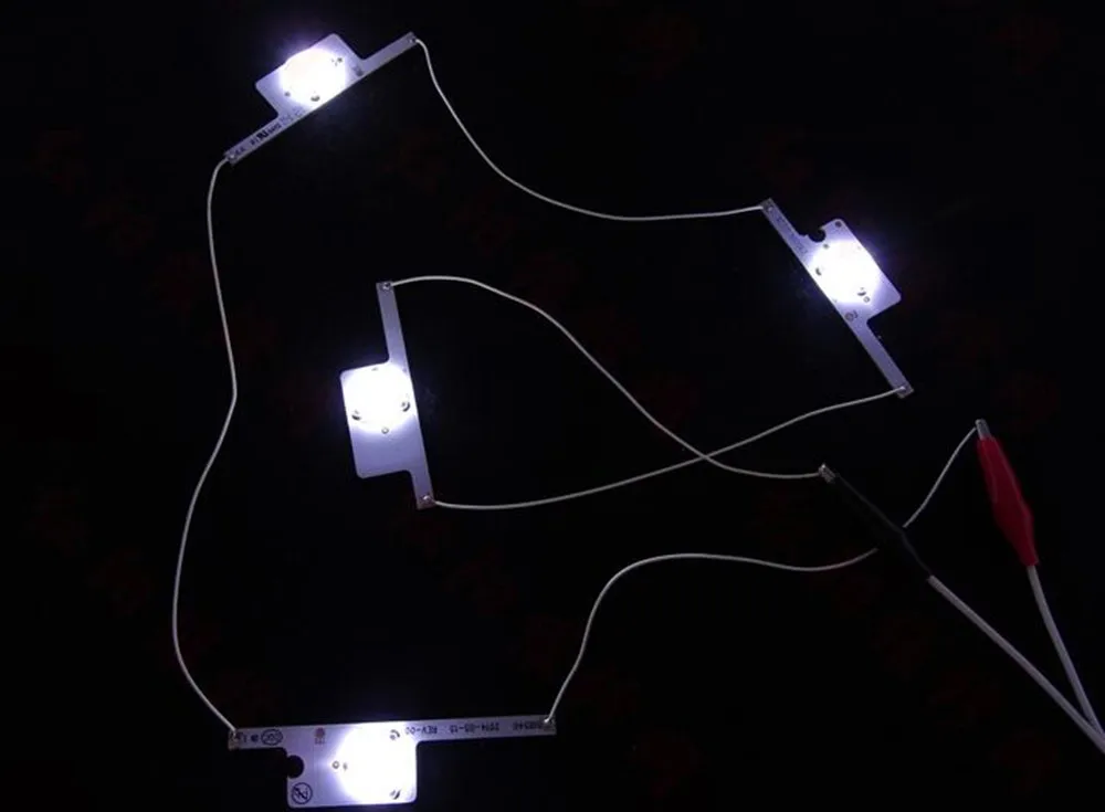 Светодиодные лампы SMD для подсветки телевизора 10 шт./лот 6 в универсальные