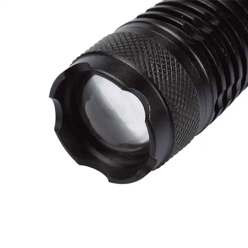 Q5 AA14500 3Mode ZOOM LED Super Bright Flashlight MINI Police Torch powerful led flashlight rechargeable 18650 #4A27 (7)