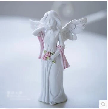 

PRZY silicone flower fairy wizard crafts little angel girl cake decoration handmade soap candle fragrance stone mold