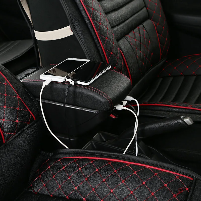 

Leather Car Armrest for ford fiesta