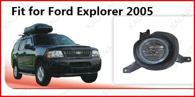 

5pairs Dedicated 55W fog light Fog lamp case for Ford Explorer 2005 without wire FD216 Freeshipping TTT