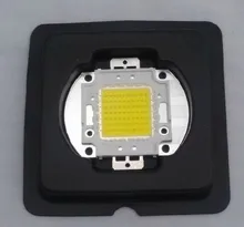 Frete Grátis 1x100 w Natural white LED Lamp Chip 4000-4500 k Ampola Brilhante de Alta Potência 100 w levou chip 45mil chip
