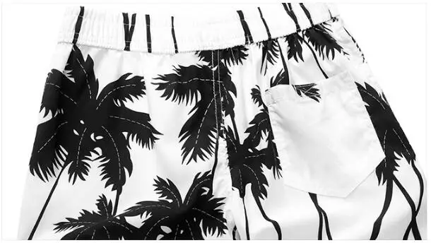 Мальчиков Кокосовое шорты с рисунком деревьев для мальчиков детские шорты для мальчиков Повседневное плавание Мужские Шорты для купания детская одежда модные Стиль быстрое высыхание Короткие