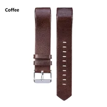 50 шт./лот компанией DHL для FitBit Charge 2 Пояса из натуральной кожи замены ремешок ремень Пряжка Регулируемая запястье 10 Цвета