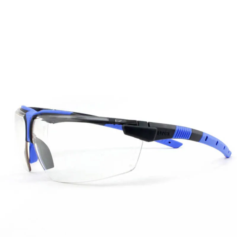 Защитные очки UVEX, прозрачные линзы из поликарбоната, износостойкие, анти-ударные, защитные очки, противотуманные, пылезащитные, рабочие, ездовые очки