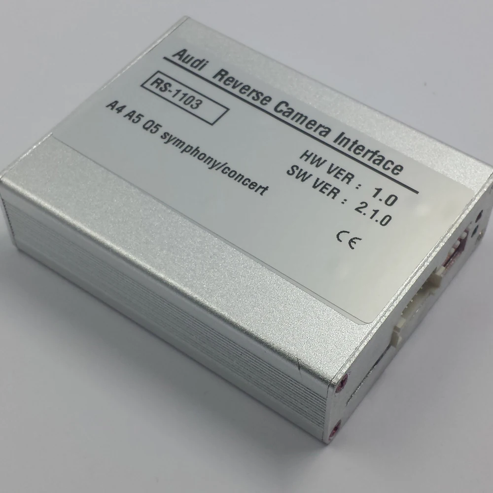 Plug And Play Car Camera Interface For Audi Q5 Concert Radio NON Navigation With Parking Guidelines