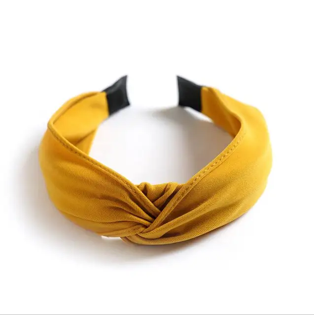 yellow hairband