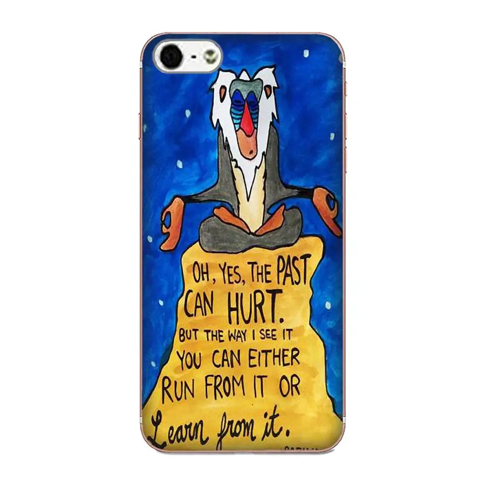 Rafiki Цитата Король Лев для Apple iPhone 4 4S 5 5C 5S SE 6 6S 7 8 Plus X XS Max XR ТПУ кожа