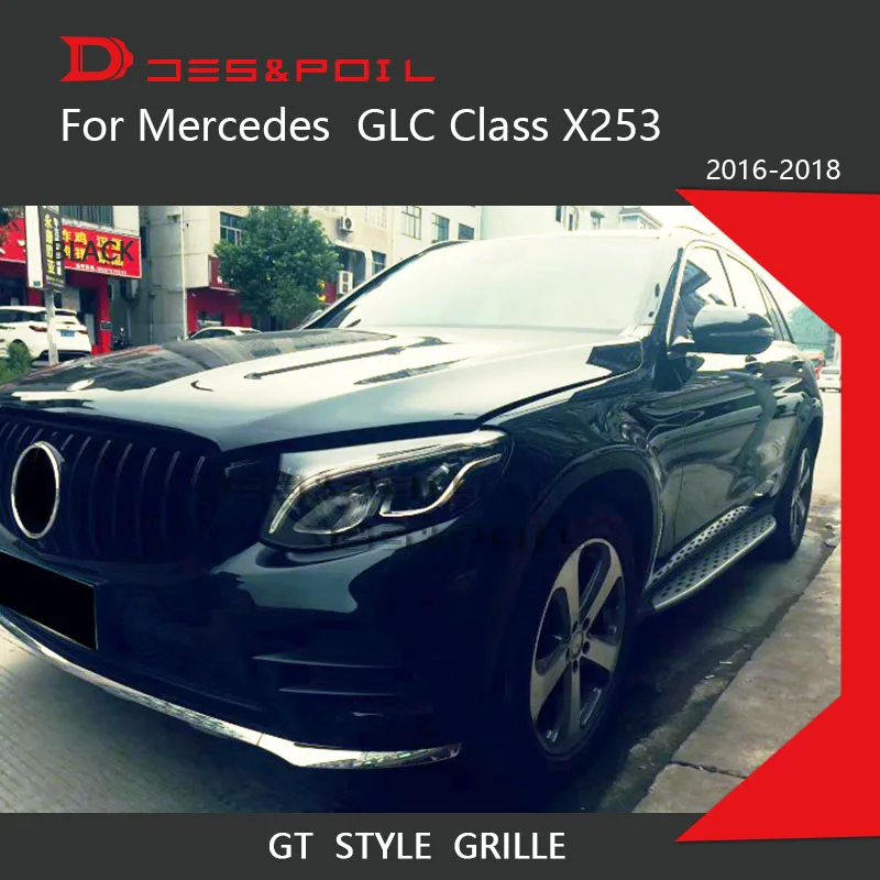 Решетка для Mercedes Benz GLC Class X253 GT вертикальный стильный передний бампер гоночный