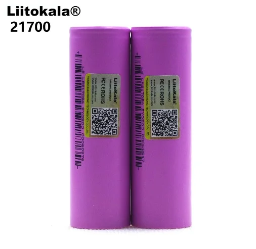 Новый liitokala 21700 Li-lon Батарея 4000 мАч разряда 3.7 В 15A Мощность 5C тройной литиевая батарея электрический автомобиль батарея DIY