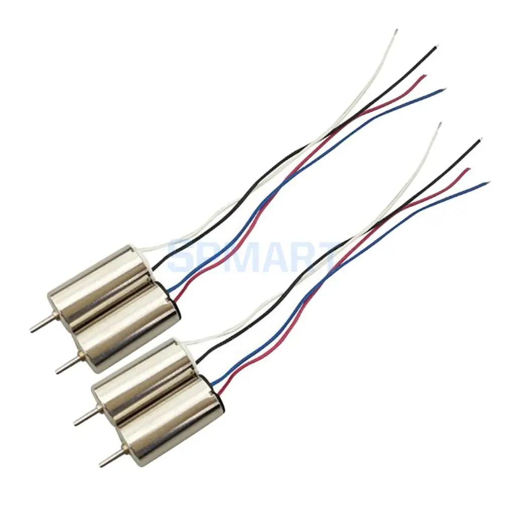 4Pc CW CCW Drone Motors Spare Parts for RC SYMA X22 X22W Quadcopter Aicraft Model Accs