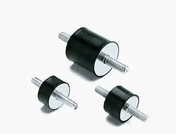 

2pcs New 20*25*M6 M6 Type VV Rubber Anti Vibration Mount silentblock Base Block