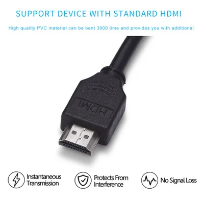 HDMI конвертер кабель Поддержка Full HD 720P 1080P 3,5 мм Аудио HDMI адаптер для HDTV wii конвертер